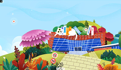 漫游工大(图ZNjk2MTExNjQ=) - 商业插画 - 站酷设计师阙静原创素材 - 站酷ZCOOL