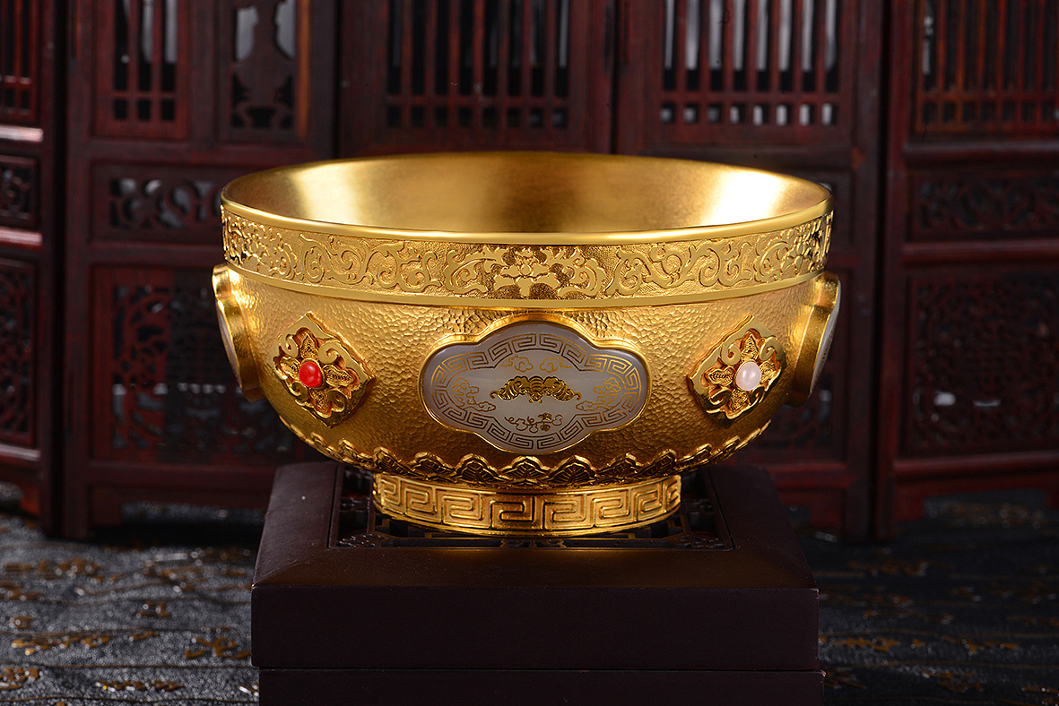 大师手造系列-传家宝金碗 团队设计 由袁长君老师手工