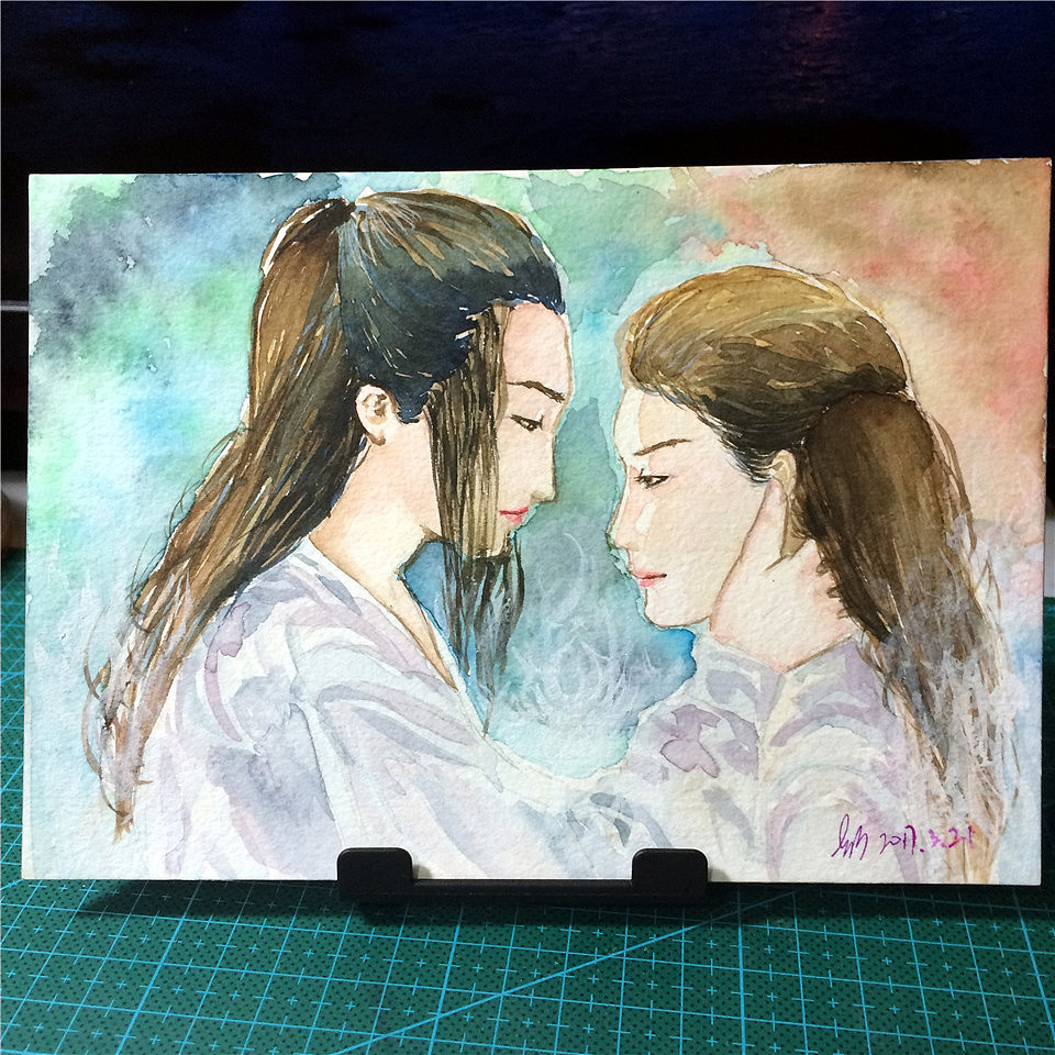 水彩练习（图ZMTAwMTkwMjc2） - 绘画 - 站酷设计师悠闲黑猫原创素材 - 站酷ZCOOL