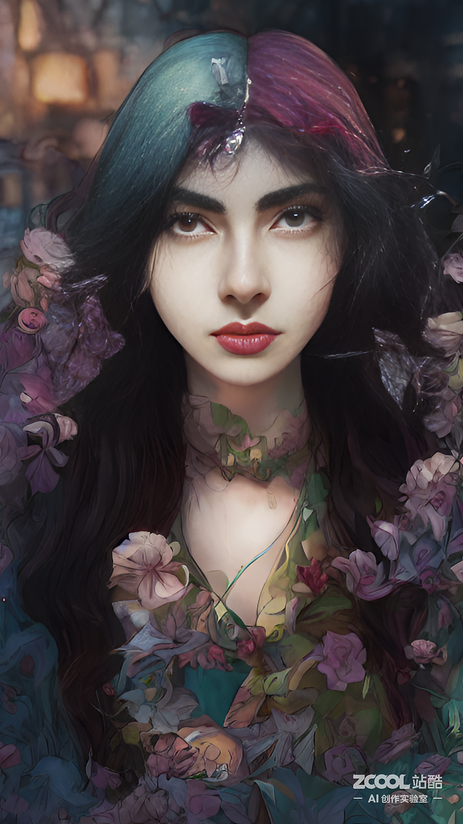 #AI创作实验室#美女在街上 日漫卡通（图ZMzIyNDQ1NDc2） - AI作品 - 站酷设计师Z09224499原创素材 - 站酷ZCOOL