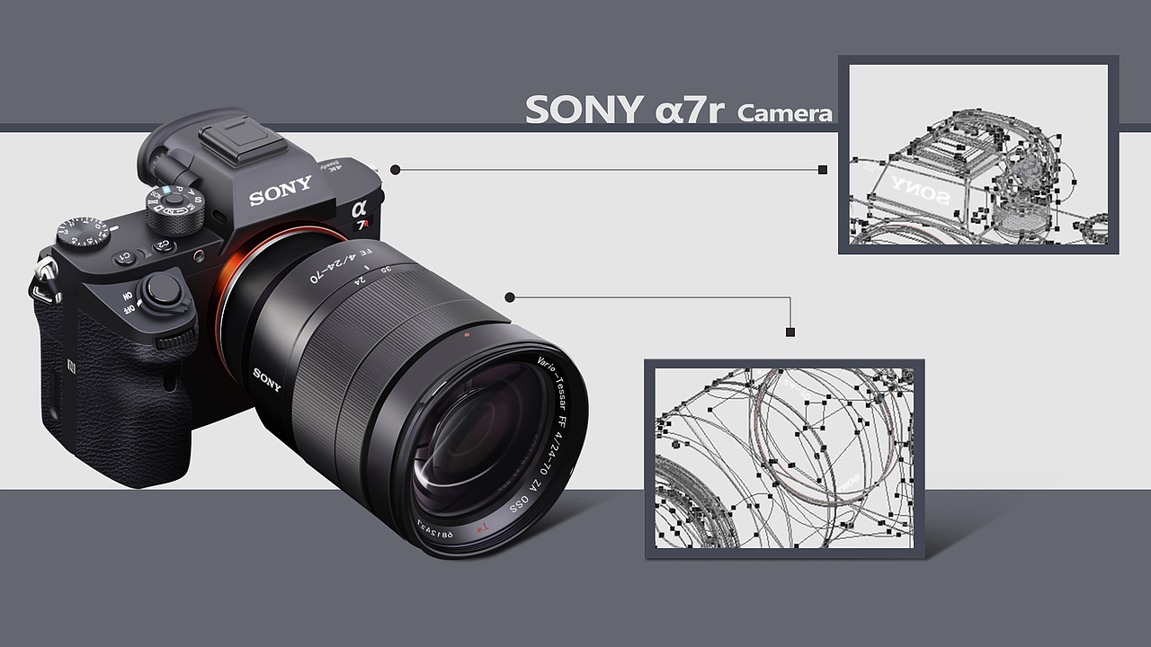 超写实练习 索尼A7r（图ZNjYzMTc5NjQ=） - 图标 - 站酷设计师宇文七原创素材 - 站酷ZCOOL