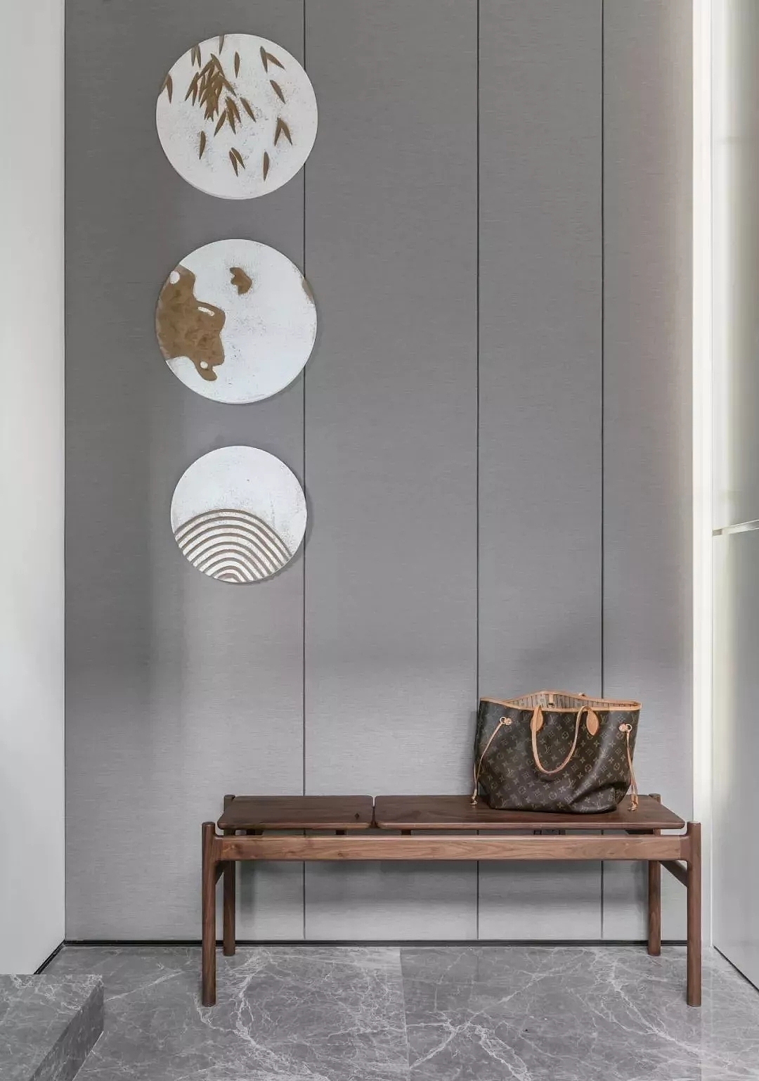 普罗旺世理想国200平复式别墅北欧风格装修案例欣赏---玄关