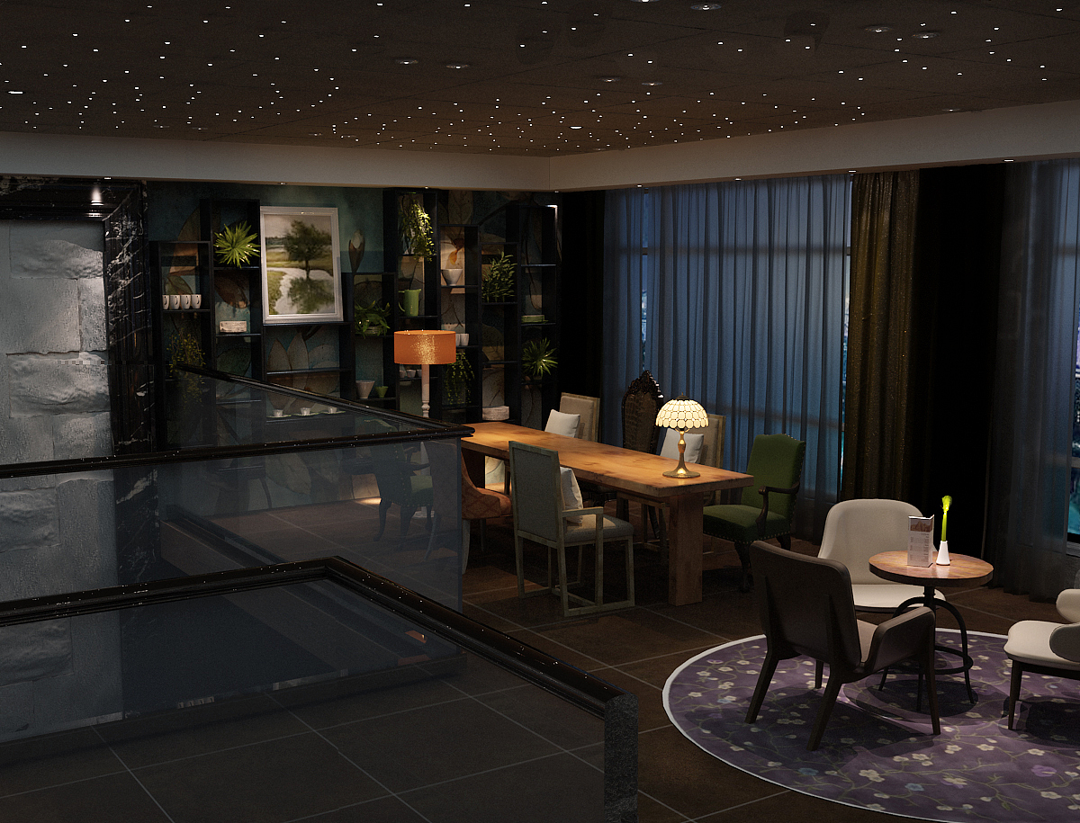 小洋房跃层（图ZNDA4MjgwODA=） - 家装设计 - 站酷设计师李KEYI原创素材 - 站酷ZCOOL