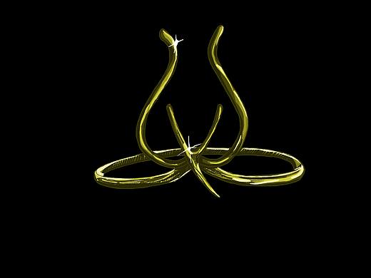 篆书体首饰设计