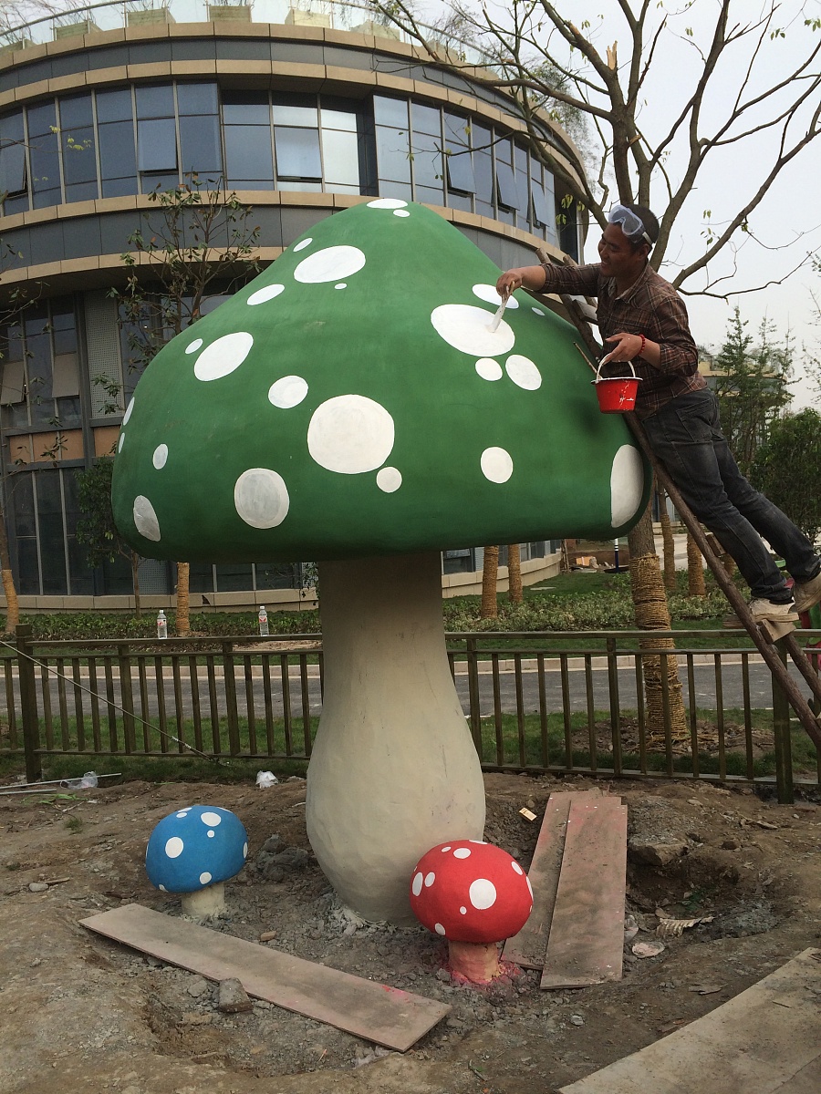 蘑菇设计|装置|纯艺术|画贝雕塑 - 原创设计作品 - 站酷 (zcool)
