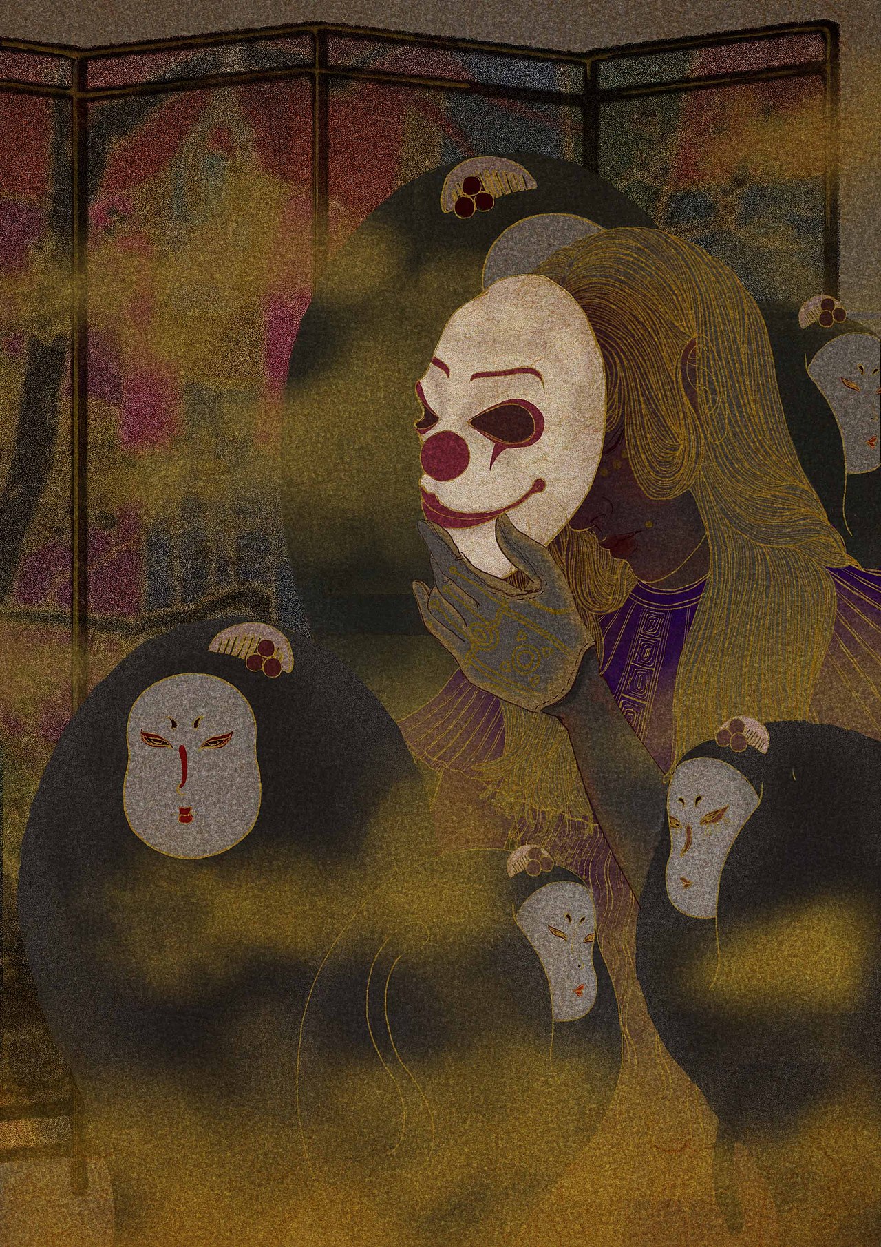 "戴着‘面具’有时比得抑郁症本身更耗费心力。我只希望我可以尽情表现情绪出来就好。"