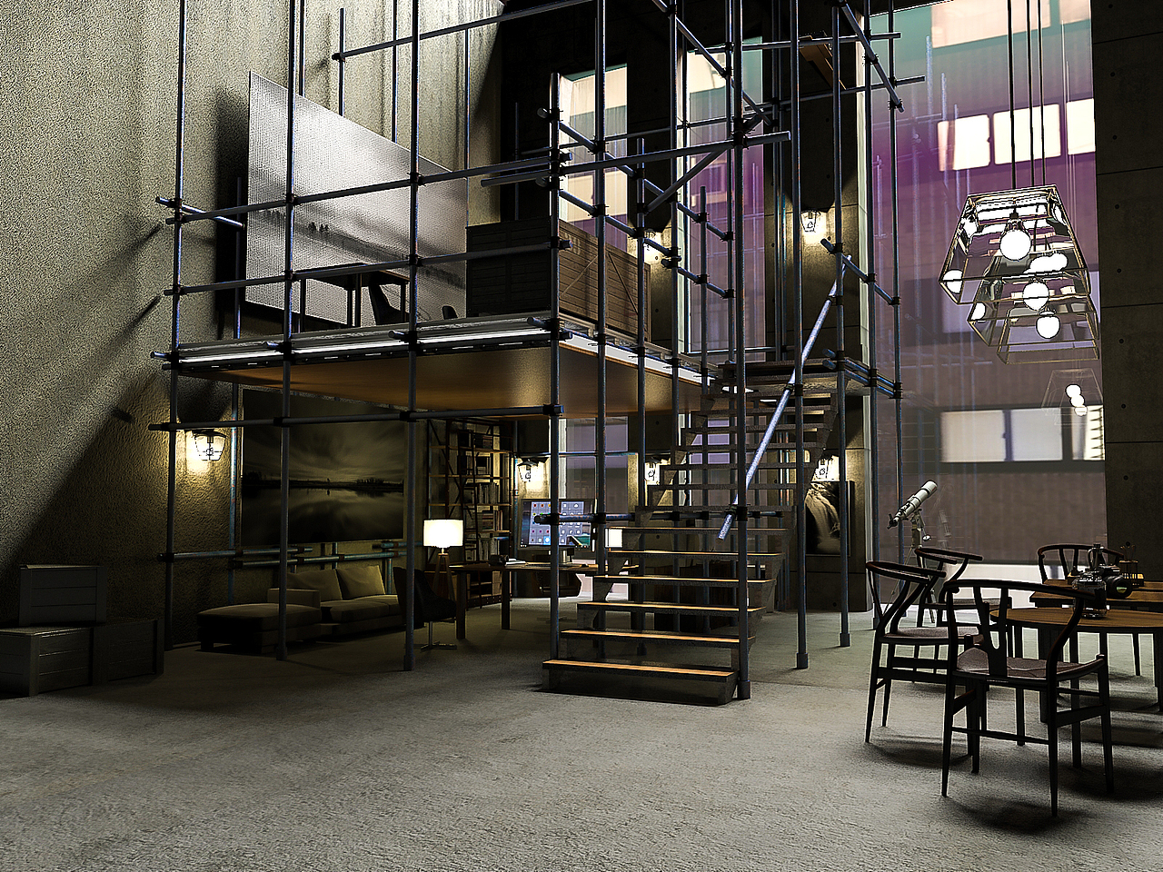 LoftSpace（图ZODUyMjM5NDQ=） - 建筑设计 - 站酷设计师流氓兔斯基原创素材 - 站酷ZCOOL