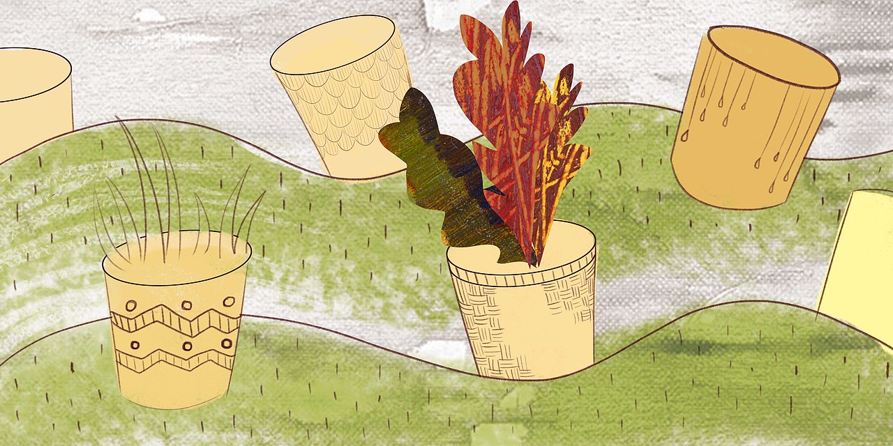 我的小花园（图ZMTg0MjA4NTAw） - 儿童插画 - 站酷设计师大碗儿茶原创素材 - 站酷ZCOOL