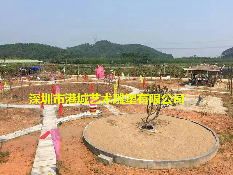乡村建设文化种植基地玻璃钢火龙果雕塑景观装饰定制厂（图ZMjUzOTIzNjQw） - 雕塑 - 站酷设计师深圳港城雕塑原创素材 - 站酷ZCOOL