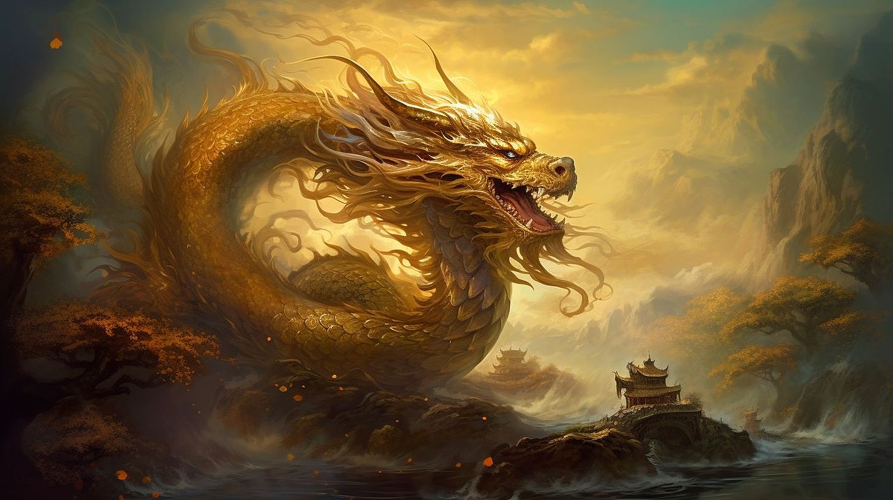 神龙出世风调雨顺（图ZMzM4NzQxNjM2） - 商业插画 - 站酷设计师慶先生原创素材 - 站酷ZCOOL