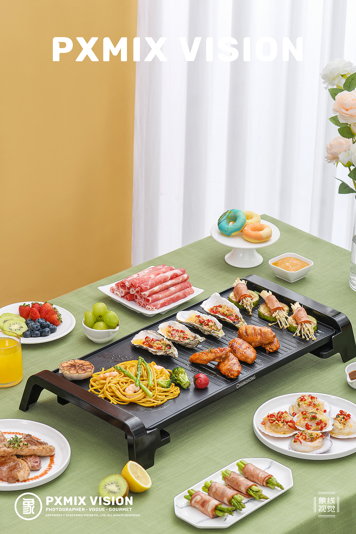 长虹 电烤盘/涮烤盘丨厨房小家电摄影（图ZMjMxNDA4NzY0） - 产品摄影 - 站酷设计师光影集原创素材 - 站酷ZCOOL