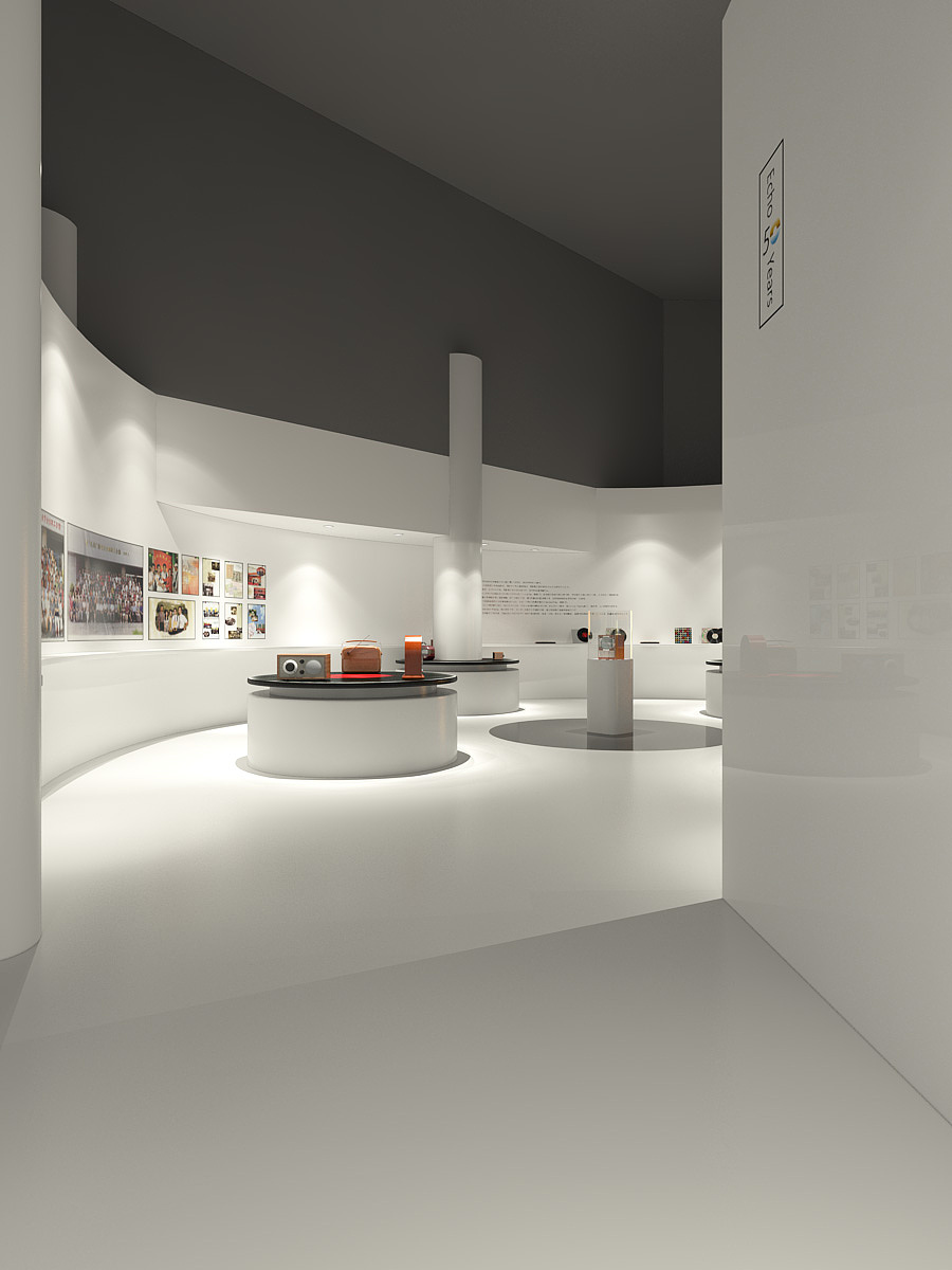展厅设计方案 效果图（图ZMzg3MDQ5NTI=） - 建筑/空间 - 站酷设计师啊柯原创素材 - 站酷ZCOOL