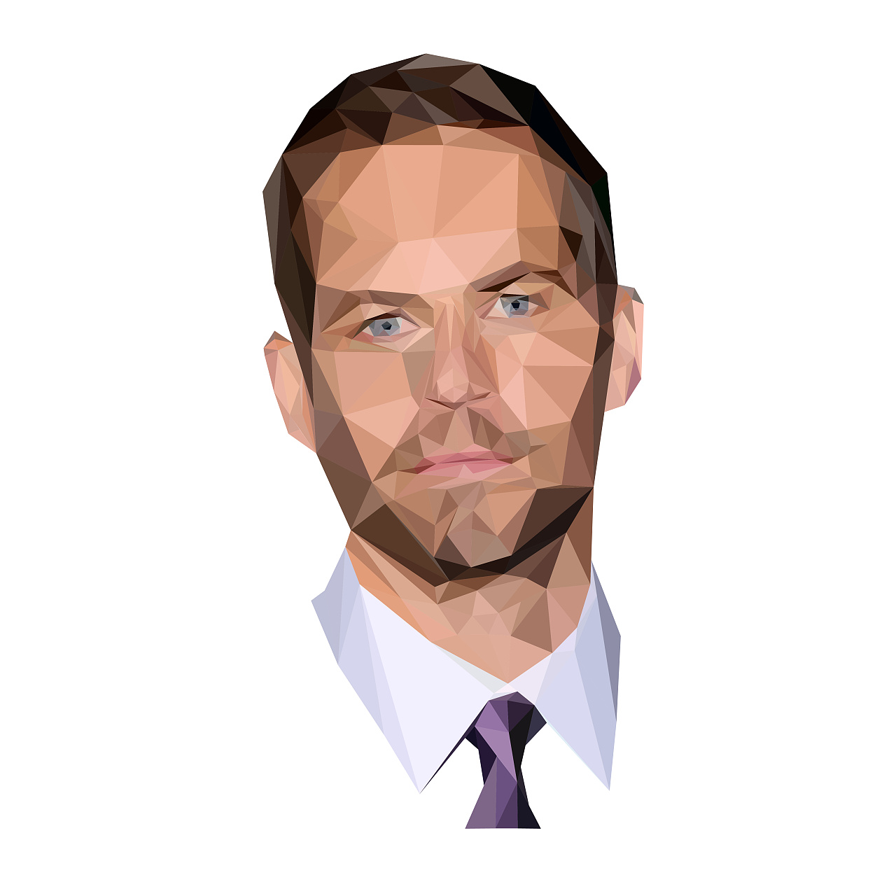 low poly 保罗·沃克 paul walker 速度与激情 男二号