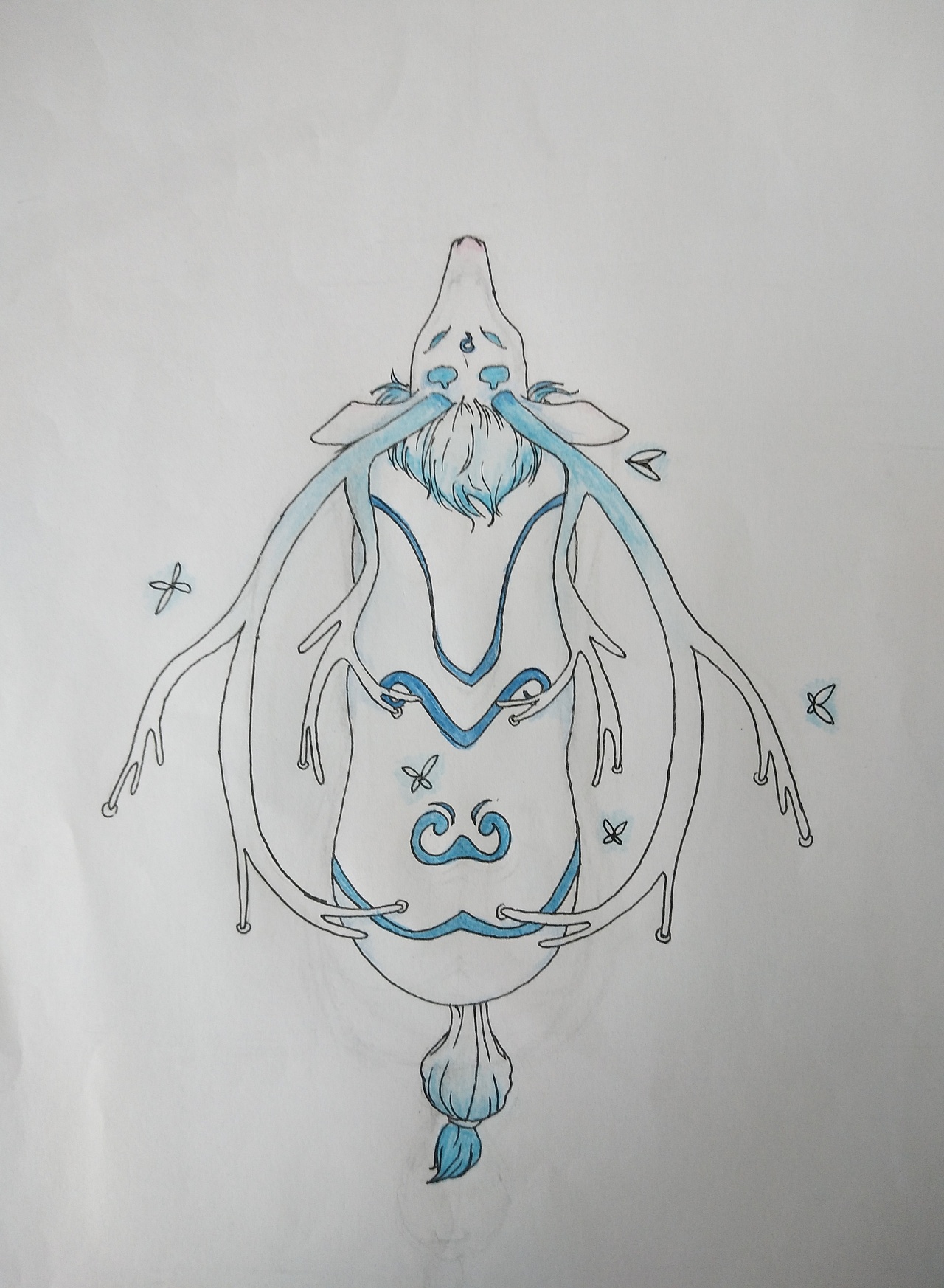 夫诸山海经中最优雅的神兽