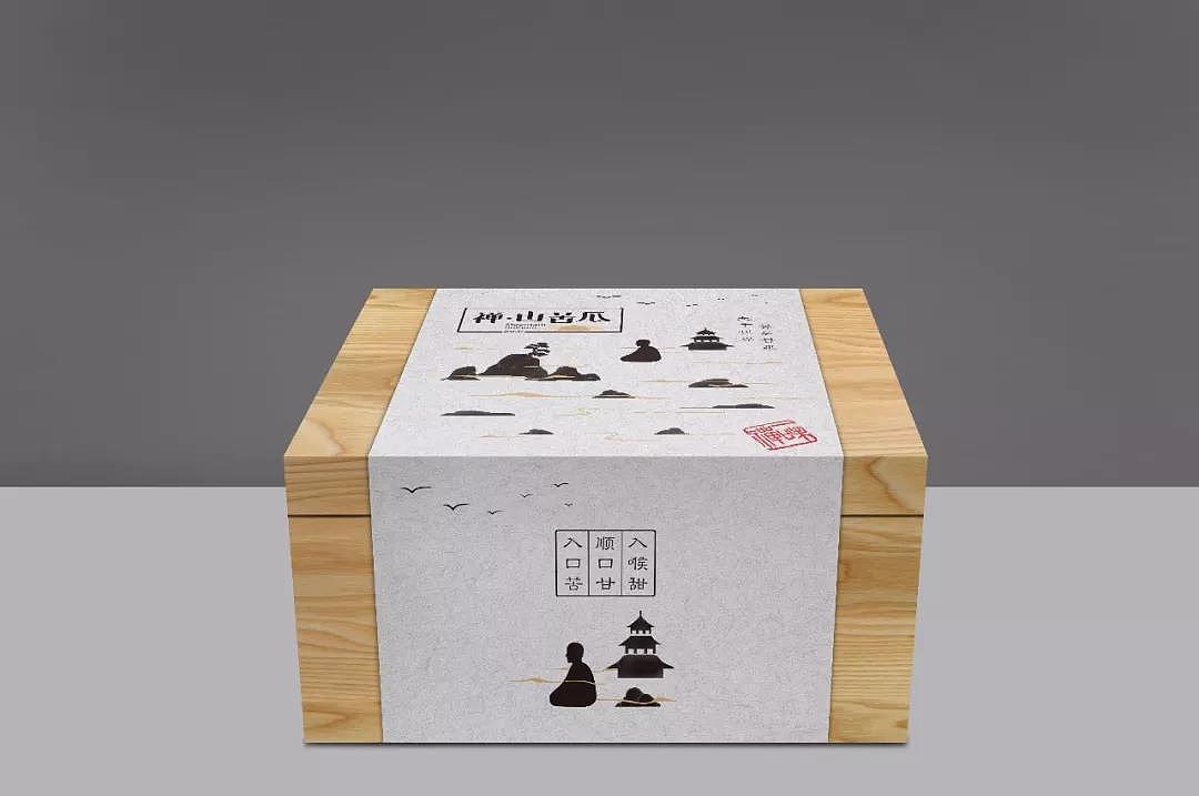 融创案例赏析丨禅山苦瓜，日式包装中的禅意（图ZMTA0Mzg5Mjg0） - 包装 - 站酷设计师融创品牌设计原创素材 - 站酷ZCOOL