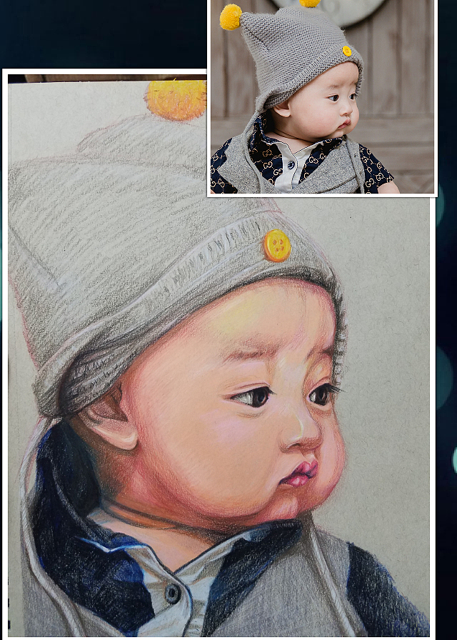 彩铅人物练习（图ZMTEyOTY1OTE2） - 绘画 - 站酷设计师大圣有了小猴子原创素材 - 站酷ZCOOL