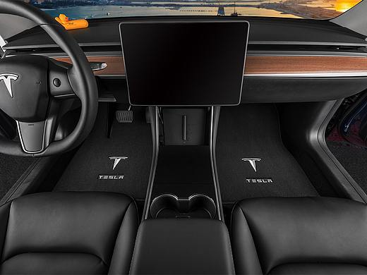 特斯拉model3汽车脚垫拍摄案例