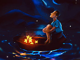 藍(lán)色的故事里總是有星星點(diǎn)綴