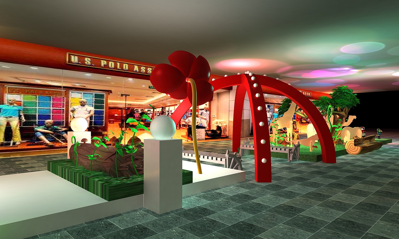 商场通道（图ZMTQ3OTQyMDI0） - 展陈设计 - 站酷设计师丶Simba原创素材 - 站酷ZCOOL