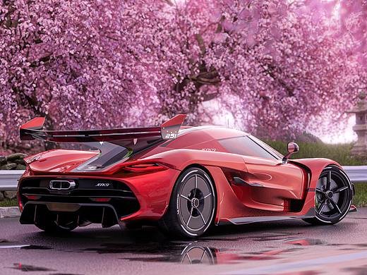 Koenigsegg-Jesko CGI