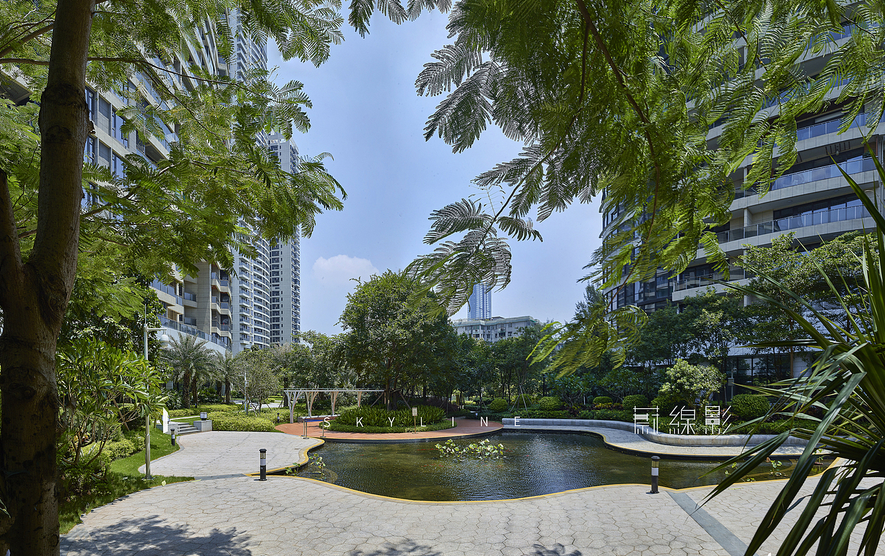 黄誉蔚建筑地产摄影|广州天誉半岛花园 白鹅潭豪宅标杆