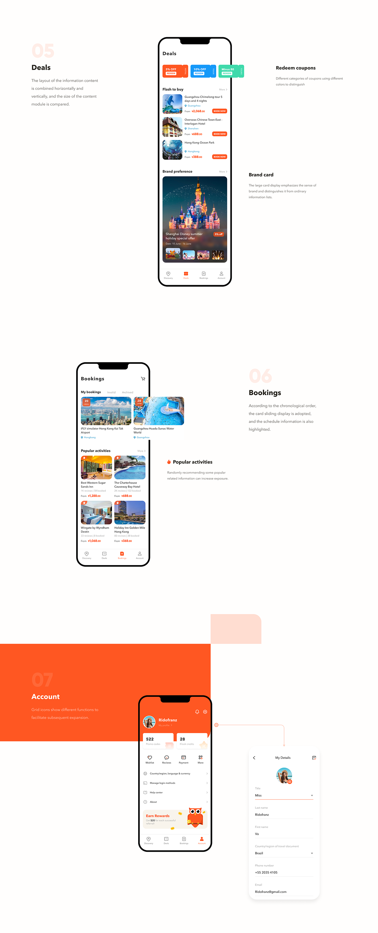 Klook Travel UI Design（图ZMjY2NjMzNzcy） - APP界面 - 站酷设计师AnswerLau原创素材 - 站酷ZCOOL