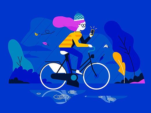 [插画]没灵感时需要动手练习加持