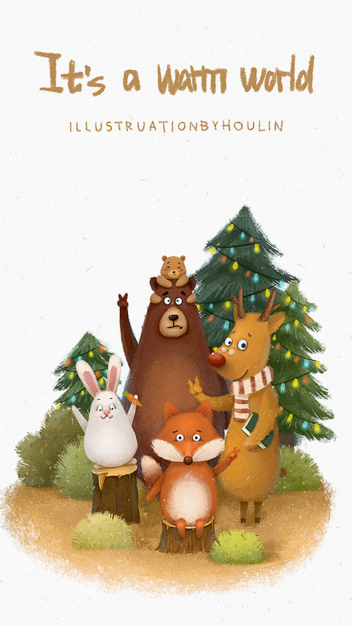 2017作品整理 - 动物组合