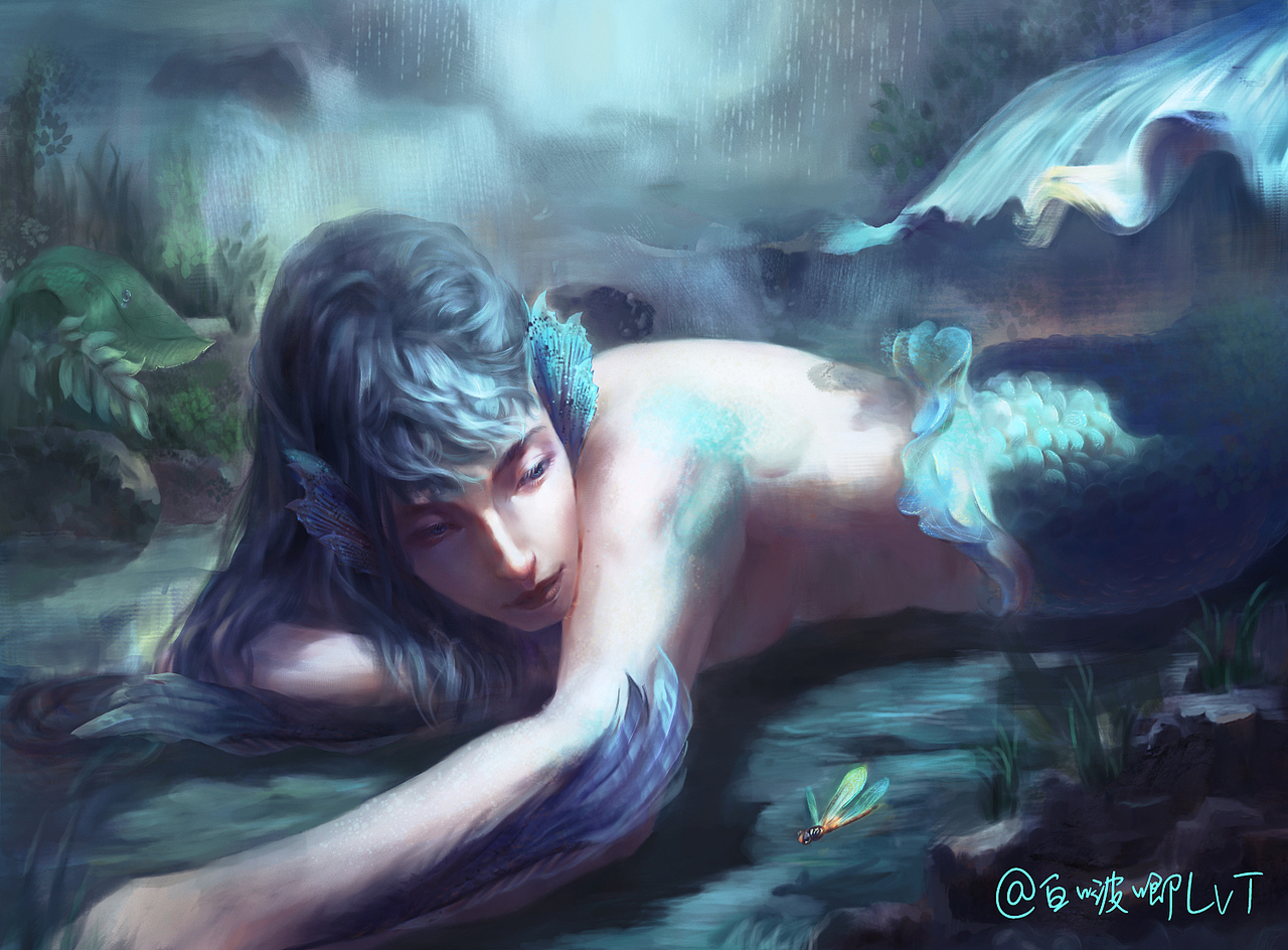 闲（图ZMTk0NjkwODAw） - 艺术插画 - 站酷设计师白啵唧lvT原创素材 - 站酷ZCOOL