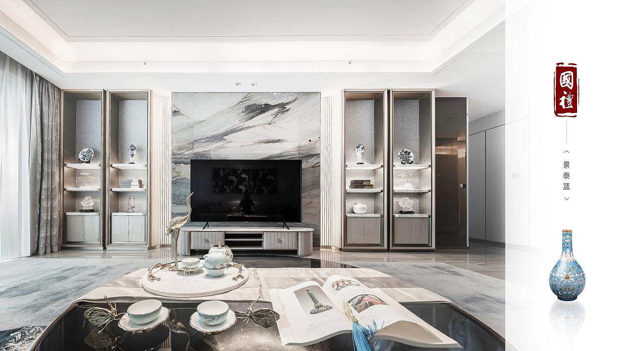 JSP | <珠江.天鹅湾>展示区-国礼韵彩映珠江