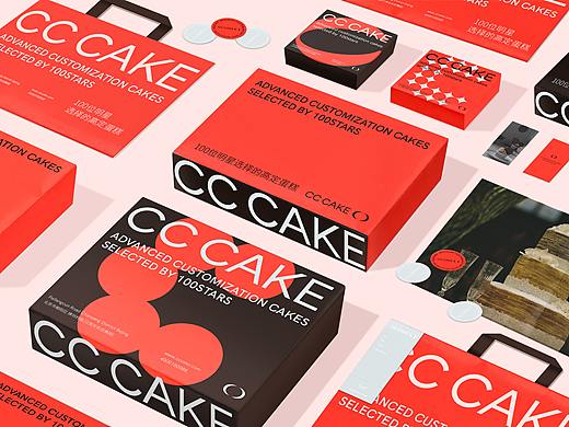 CC CAKE 高定蛋糕 品牌设计 蛋糕品牌LOGO设计