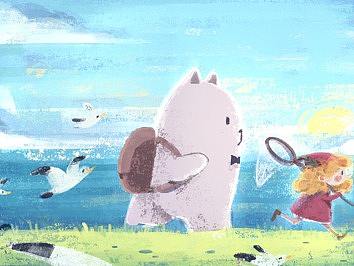 小卷和大貓的冒險（個人主頁-ZNTI3NDgyNDg=） - 兒童插畫 - 站酷設計師毛小卷兒原創(chuàng)素材 - 站酷ZCOOL