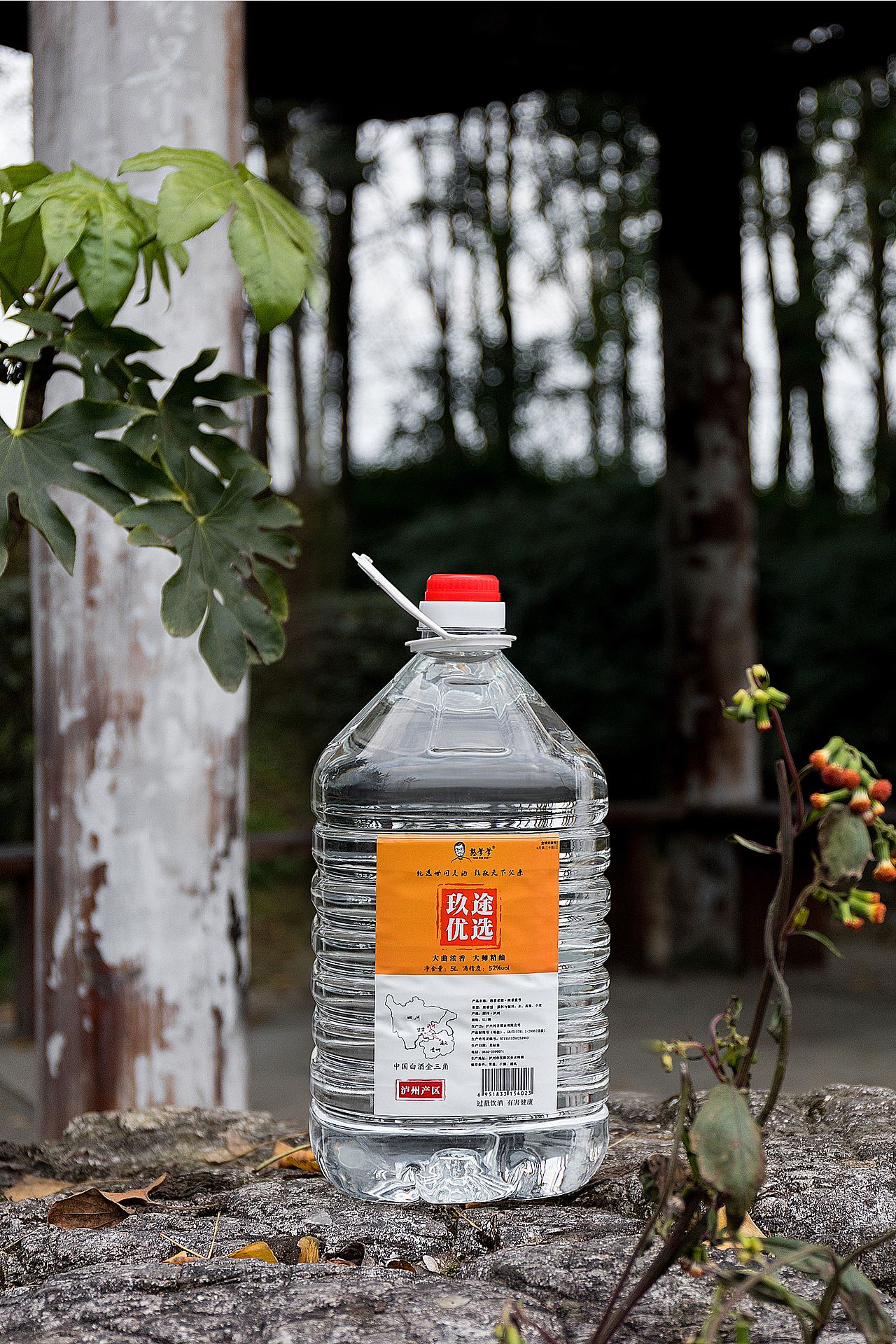 拍一款白酒顺便喝二两