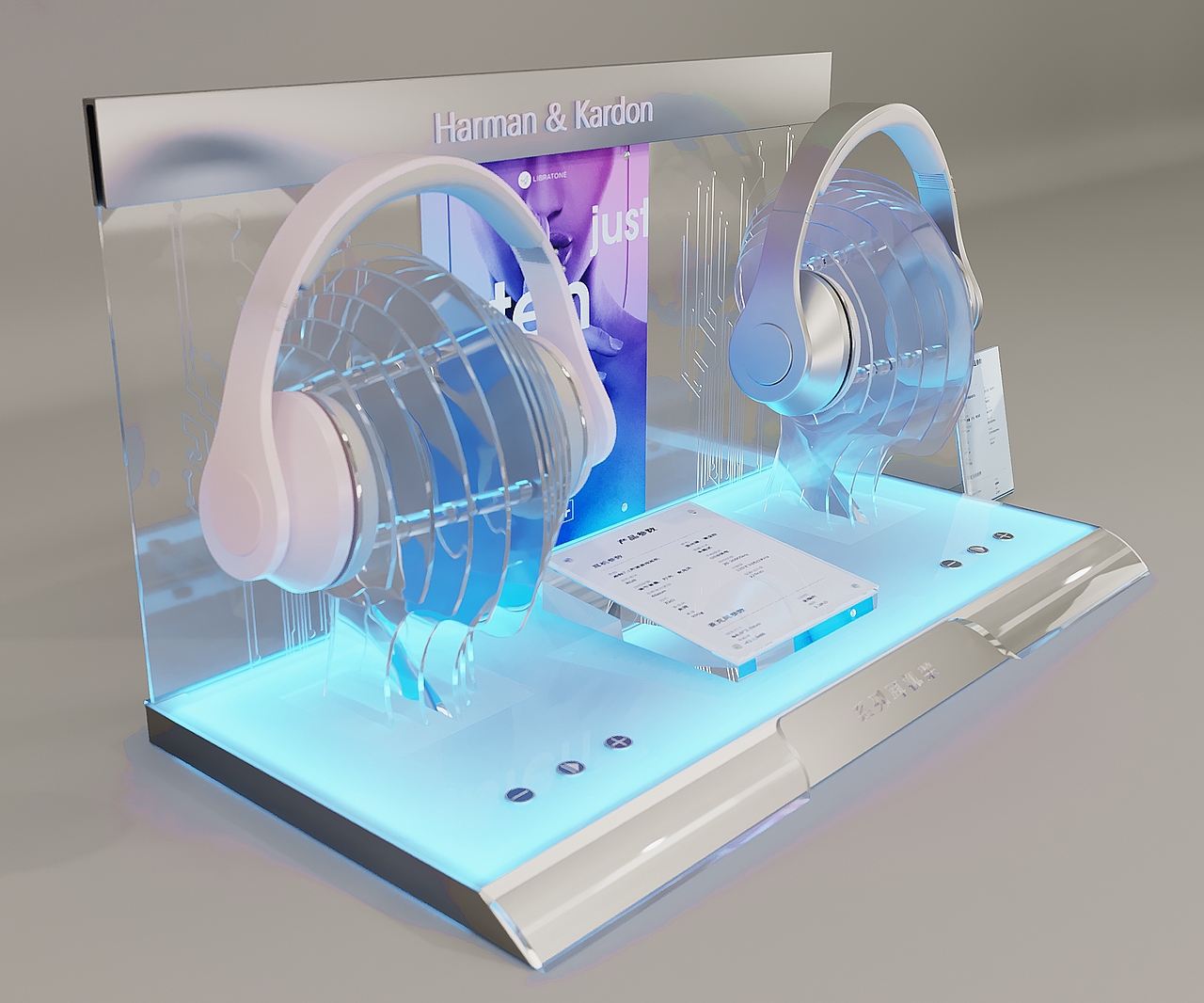 耳机陈列架（图ZMjU0NDQ4MDM2） - 产品 - 站酷设计师VIENXdesign原创素材 - 站酷ZCOOL