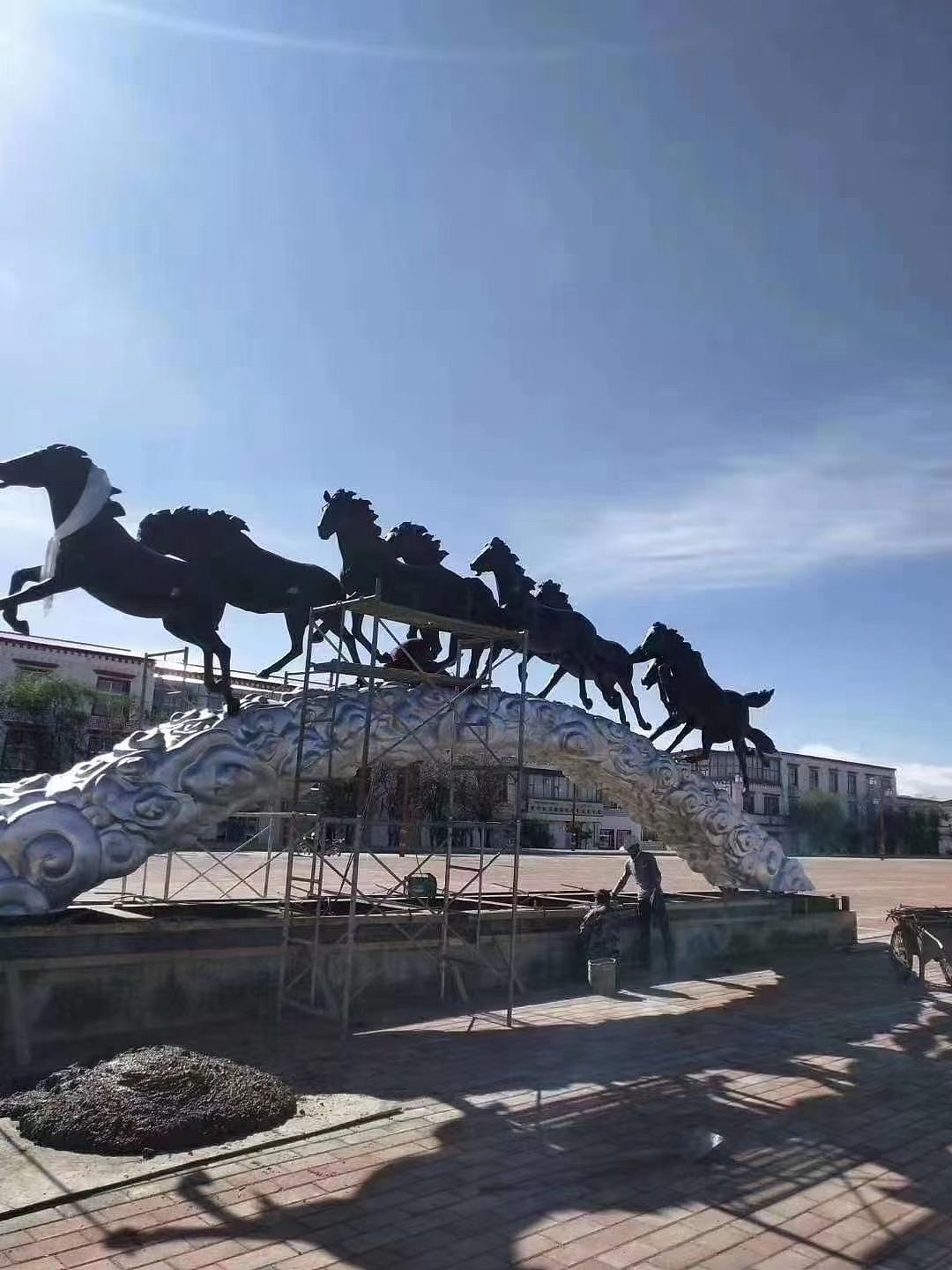 公园广场景区——玻璃钢雕塑,专业专注景观工程雕塑工