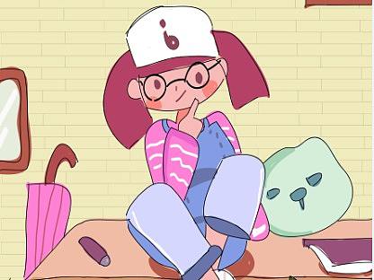 每日一涂3/100---女孩臨?。?018.3.06）（個(gè)人主頁-ZMjY0MTU5MDA=） - 創(chuàng)作習(xí)作 - 站酷設(shè)計(jì)師pikajuan原創(chuàng)素材 - 站酷ZCOOL