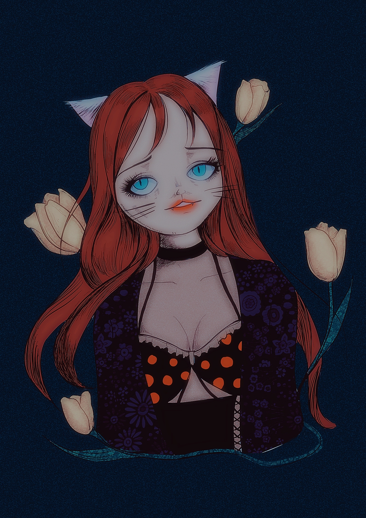 性感的猫（图ZMTE3MjEzODA4） - 商业插画 - 站酷设计师乱七八糟插画原创素材 - 站酷ZCOOL