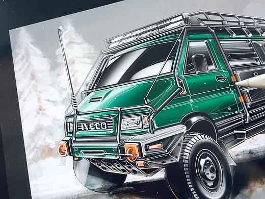 老军车依维柯2045的重生