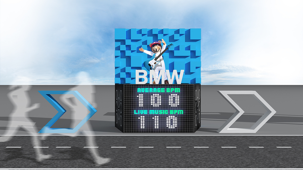 BMW展台设计--2018上海国际马拉松赞助商EXPO（图ZMTM3MDU4MDky） - 家装设计 - 站酷设计师evanchen87原创素材 - 站酷ZCOOL