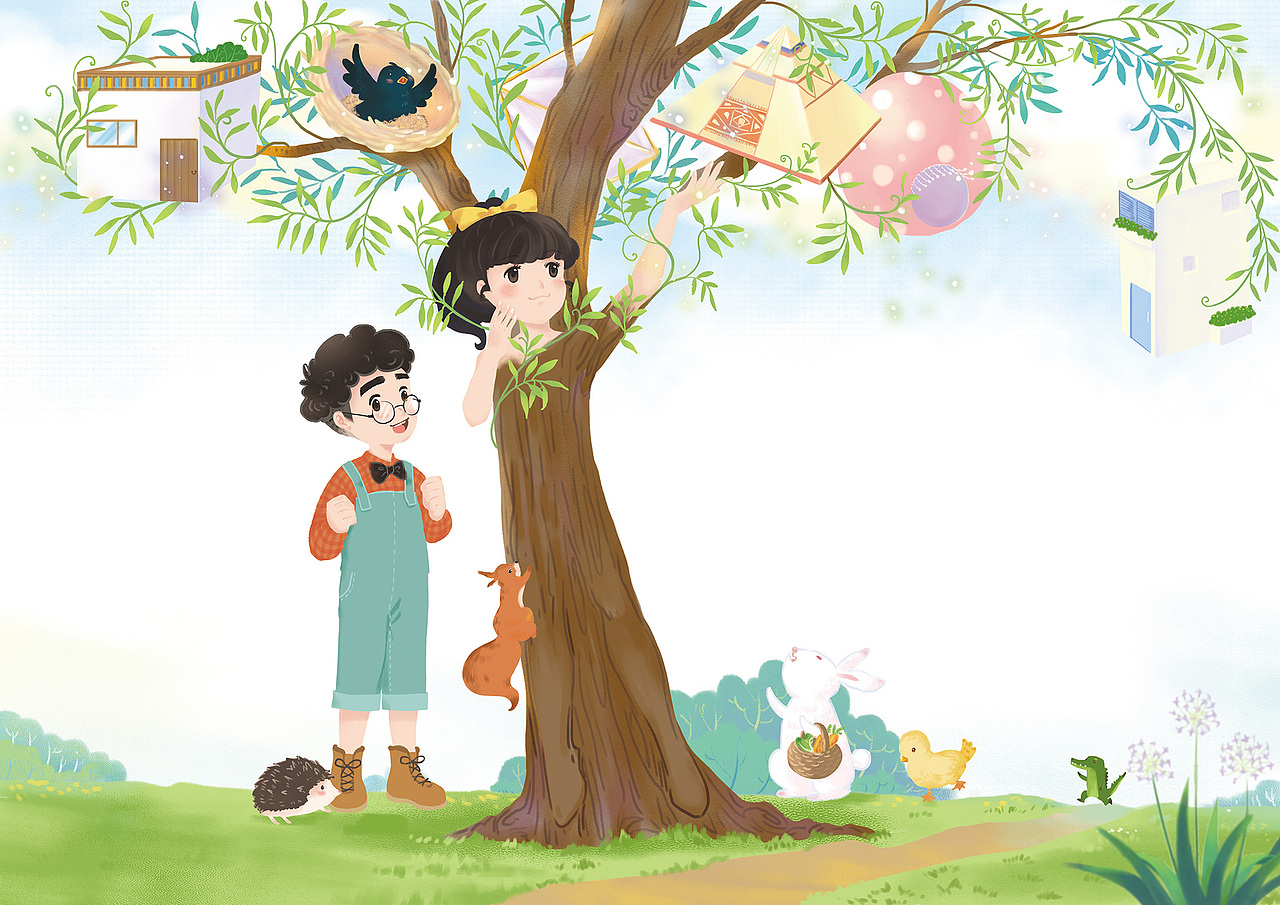 系列插图--《学小霸漫游语文世界》（图ZMTk5OTg2NTQw） - 儿童插画 - 站酷设计师timacomic原创素材 - 站酷ZCOOL