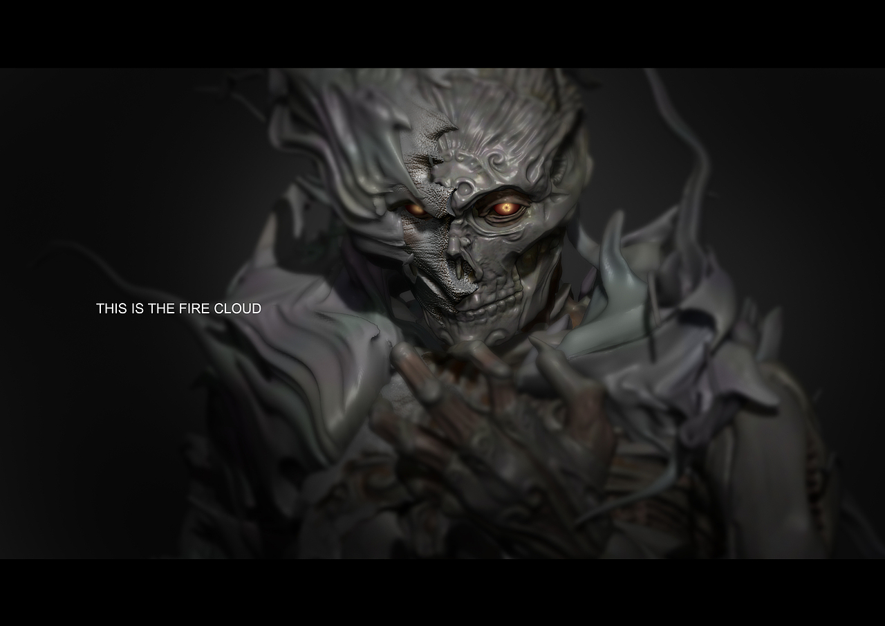 火云邪神（圖ZMTU0NDMyMTcy） - 人物/生物 - 站酷設(shè)計師季初DEMON原創(chuàng)素材 - 站酷ZCOOL