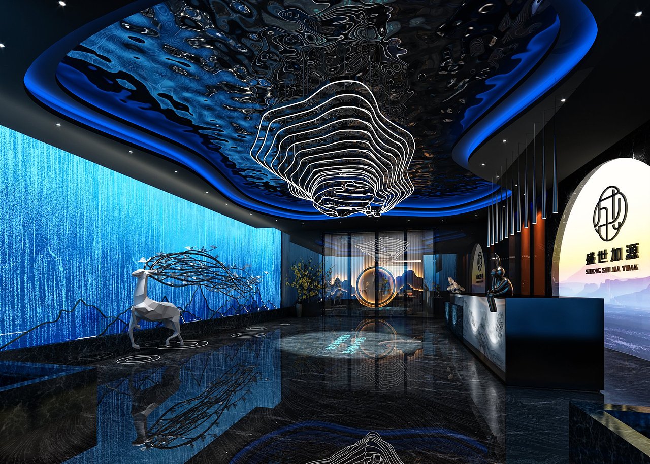 新中式足浴店设计|一点沉静即是千山万水