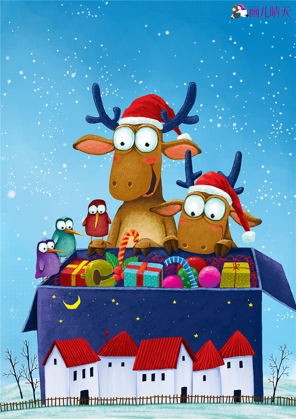 画儿晴天插画作品 母亲节 父亲节 亲子插画作品（图ZNzkwMjk5MDg=） - 商业插画 - 站酷设计师画儿晴天原创素材 - 站酷ZCOOL