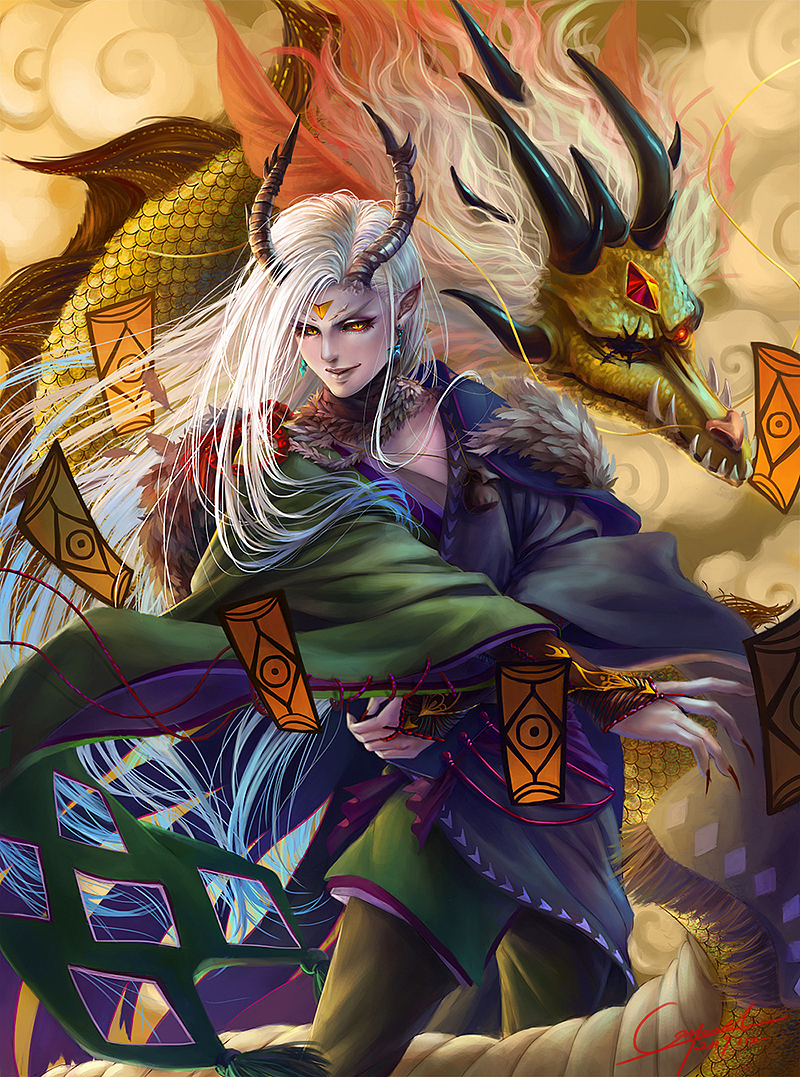 阴阳师同人——一目连