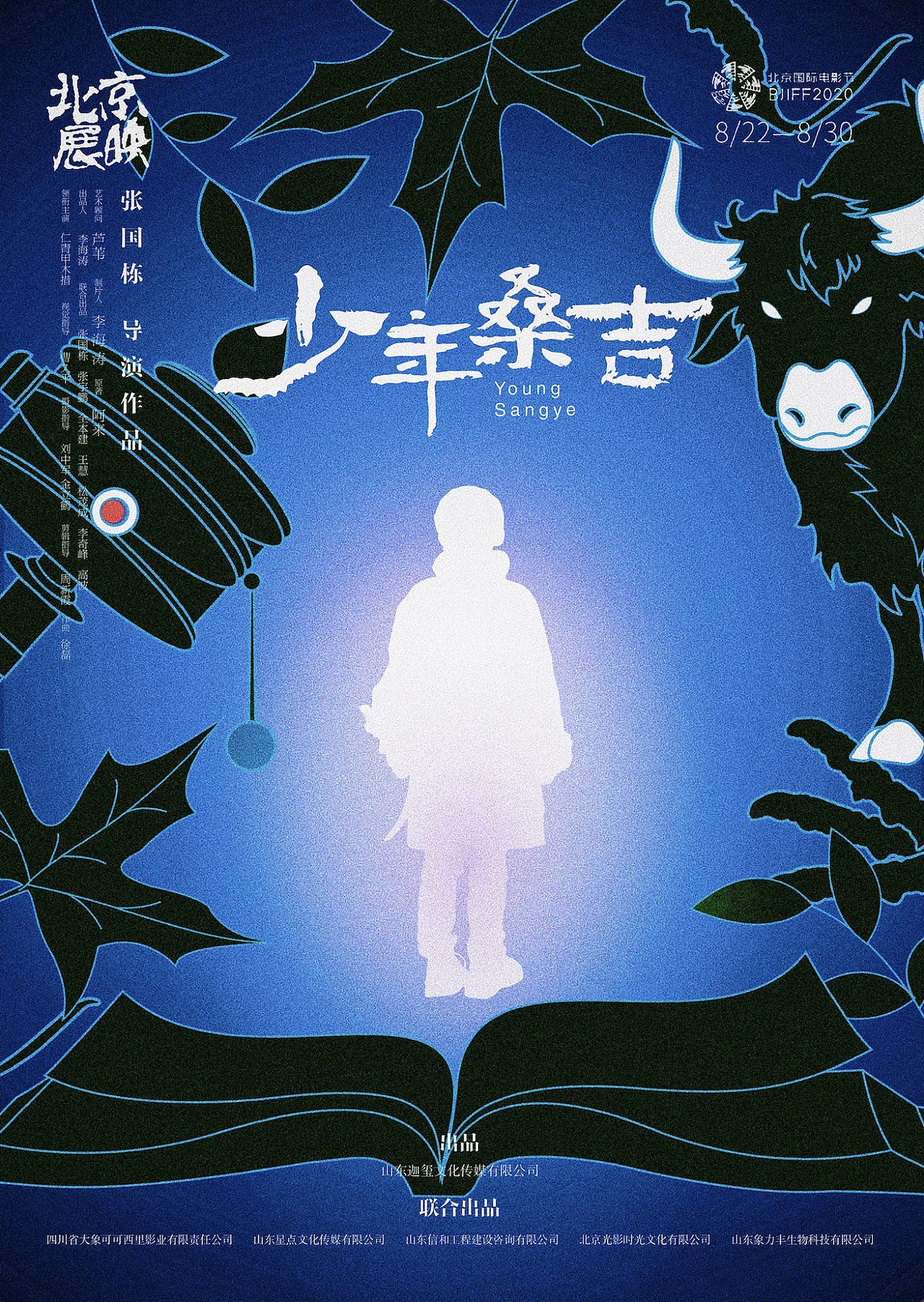 少年桑吉电影海报设计