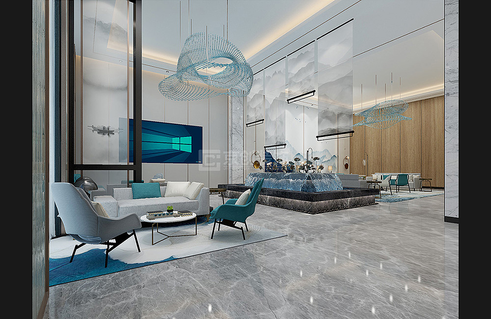 京创装饰 | 主题花园酒店设计效果图