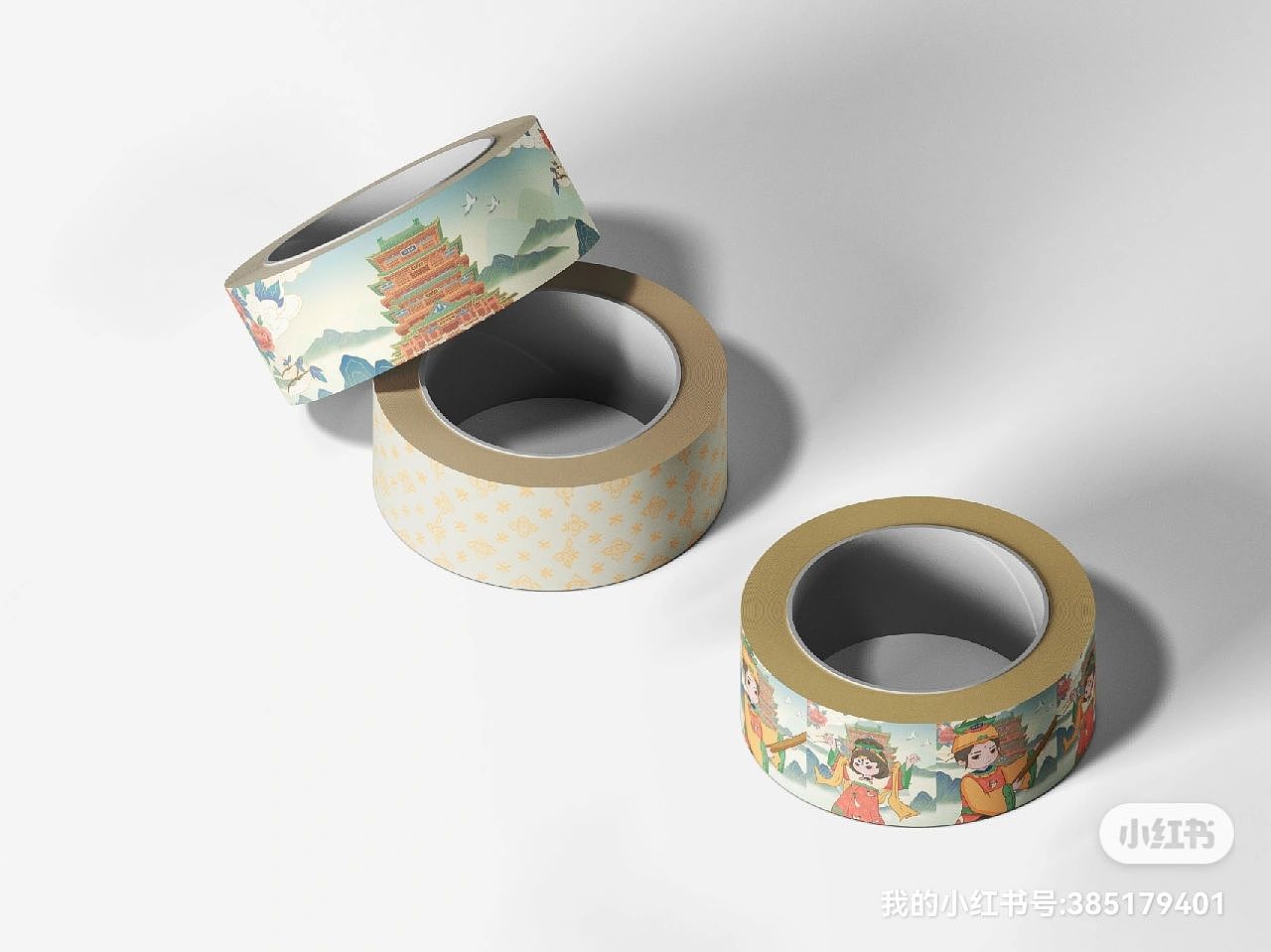 滕王阁ip周边（图ZMzM4NTk5MjAw） - IP形象 - 站酷设计师晓聪宁原创素材 - 站酷ZCOOL