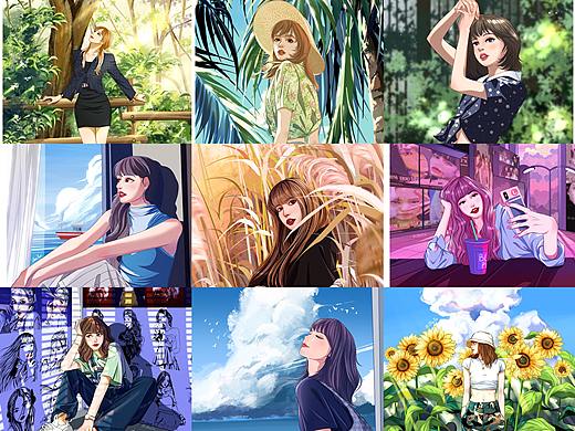 《人物插画合集》