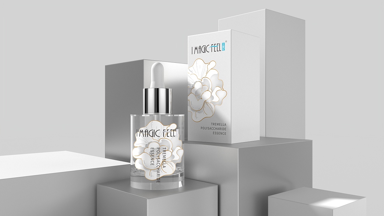 银耳精华液设计|平面|包装|半梦半醒 - 原创作品 - 站酷 (zcool)