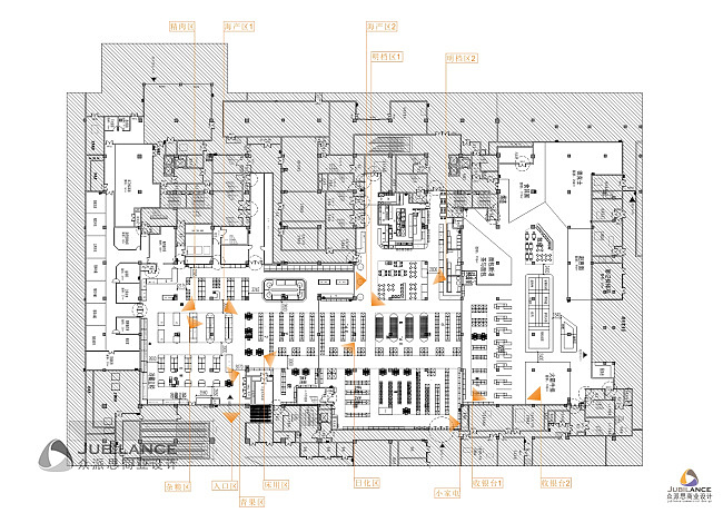 百货购物中心设计 精品连锁超市 邻里优选超市设计